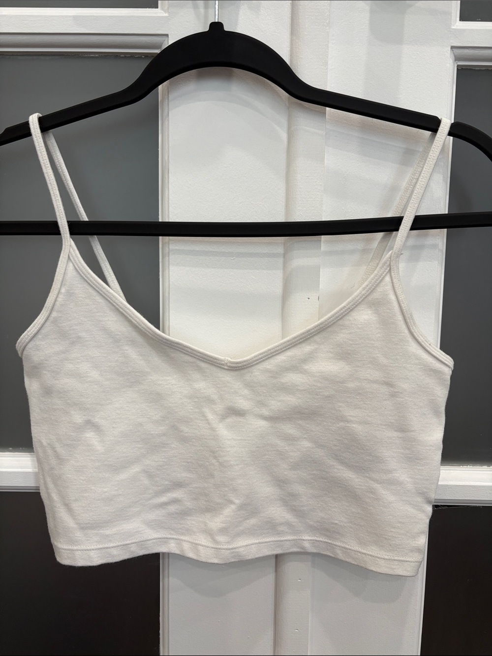 Sunday Best White Cropped Cami